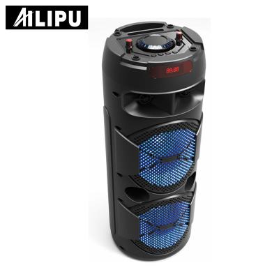 China Dual Display Information Video 6.5 Inch Display Hot Sale Outdoor Sport Cart Speaker for sale