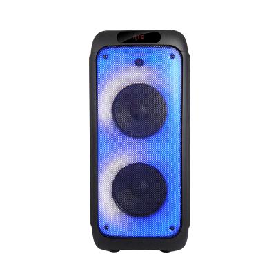 China Phone Function Guitar Input Flame Bass Loudspeaker High Power Amplifiers 100W Active Indoor Outdoor Speaker Wireless for sale