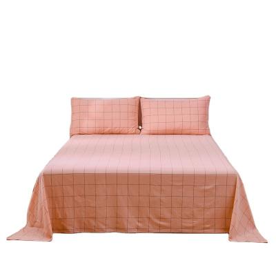 China Factory Sale Non Disposable Hot Flannel Fleece Luxury Mink Printed In Stock Quilt Velvet Bed Sheets for sale