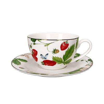 China Viable Custom Luxury Fine Bone China Dinnerware Elegance Porcelain Dinnerware Ceramic Dinnerware Set for sale