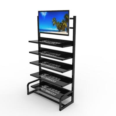 China TV Display Rack With 5 Tier Shelf H for sale