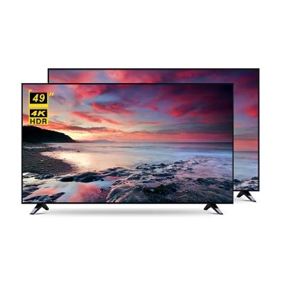 China 49 Inch High Definition Home/Hotel/Project TV 4K Drop-Resistant Narrow Screen Android Smart Support Various TV Software for sale