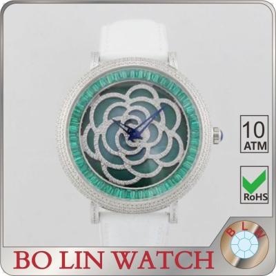 China Automatic Date A.C.A. Zircon Diamond Ladies Wristwatch, High Quality Stainless Steel Watch for sale