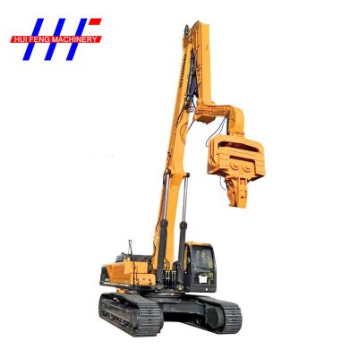 China Pile Driving Excavator Boom Arm 2400kg Telescopic Dipper Arm Excavator for sale