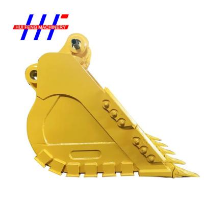 China Industry 3.5cbm Cat Heavy Duty Excavator Buckets HRC52 Excavator Bucket With Thumb for sale