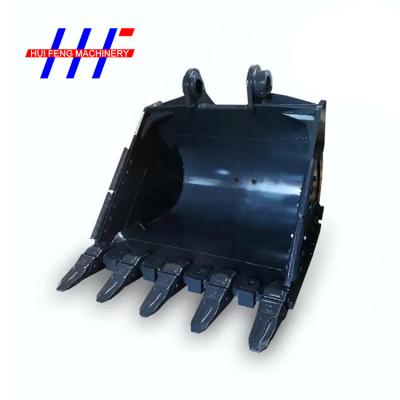 China CNC Q345B Bucket Thumb Attachment 70 Ton Excavator Digging Bucket for sale