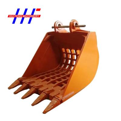 China CSG Excavator Skeleton Bucket 0.8m3 Steel Skeleton Rock Bucket for sale