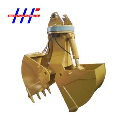 Chine 35T excavatrice Clamshell Attachment Q355 excavatrice tournante Bucket de 360 degrés à vendre