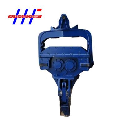 China 3000rpm Mining Excavator Vibro Hammer Mounted 30 Ton Alloy Steel for sale