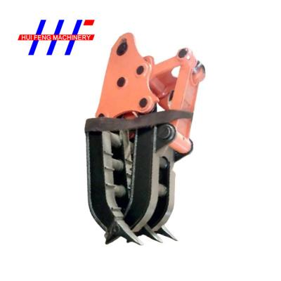 China Alloy Mini Excavator Grapple for sale