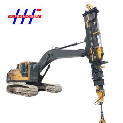 China Soild Construction Space Telescopic Clamshell Excavator Long Reach Attachment for sale