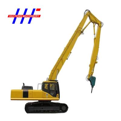 China 22m Excavator Long Arm Cat 336 Long Reach Boom Three Piece for sale