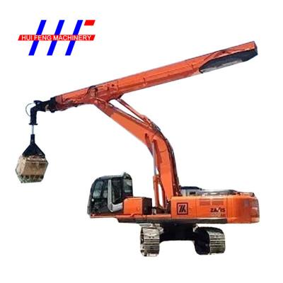 Chine Boom 0.6m3 de baril de 26 Ton Clamshell Telescopic Arm Excavator à vendre