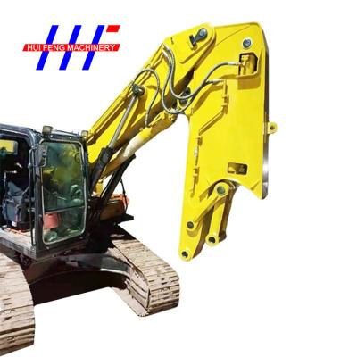 China Tunnel Excavator Boom Arm ISO9001 Short Arm Cylinder Excavator for sale