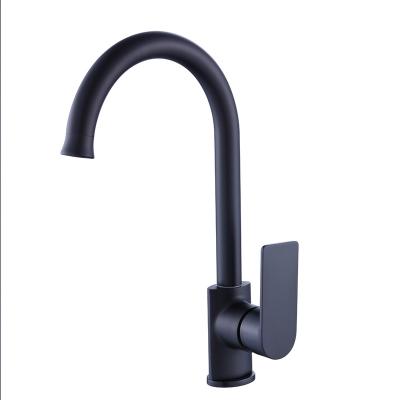 China Thermostatic Faucets Gooseneck Kitchen Faucet Pull Down Sprayer Cold Water Faucet Mixer Pull Down Kitchen Faucet Single Hole Brass Single Hole Brass Body for sale