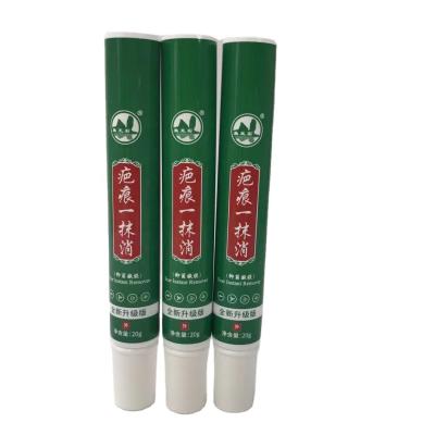 China Medicine specializing in the production of 20G sharp mouth ointment green tube packaging for sale