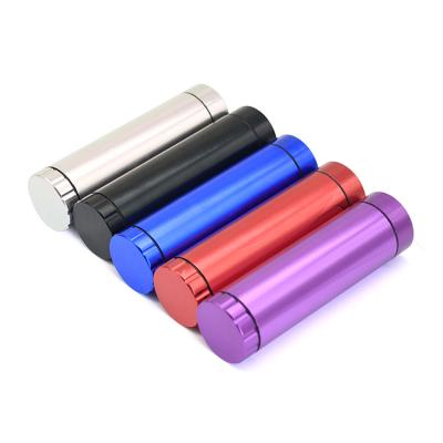 China New Products 2 Layer 3 in 1 Multi-storage Aluminum Smoking Pipe Smoker Grinder for sale