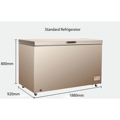 China Hotel Refrigerators Horizontal Chest Freezer for sale