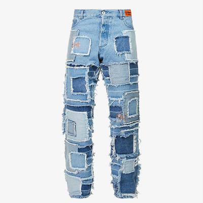 China Color Fade Proof 5009 Women High Waist Western Style Casual Loose Straight Wide Leg Jeans, Show Thin Wide Leg Pants Patch Jeans for sale