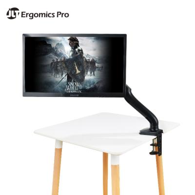 China Aluminum Ergonomic Single Fender LCD Monitor Desk Mount Desk Stand for sale