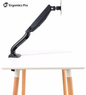 China Ergonomic Computer Bracket JLT Gas Sping Aluminum Ergonomic LCD TV & Sing Sing LCD Monitor Desk Mount Stand for sale