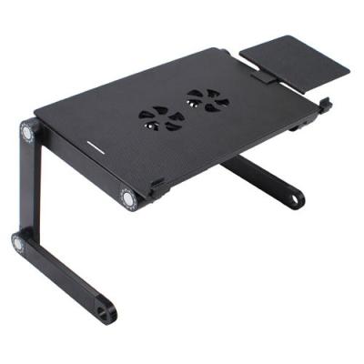 China (Size) Adjustable Portable Laptop Adjustable Vented Riser With Mouse Pad for sale