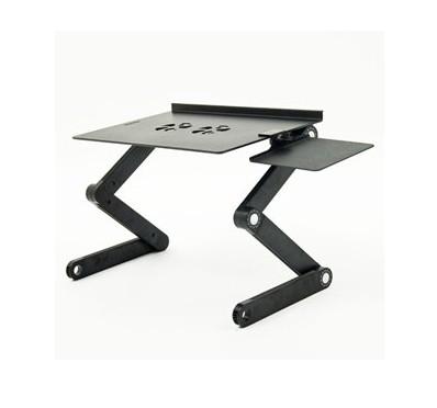 China (Size) Adjustable Ergonomic Aluminum Laptop Stand Adjustable Desk for sale