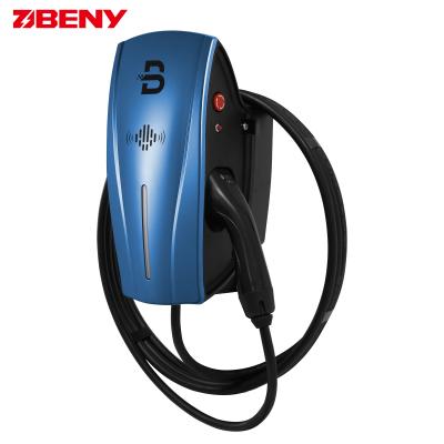 China Beny 32a Wallbox 7kw Ev Charger Electric Car Charging Station 7kw Wallbox Fast Electric Charging Station for sale