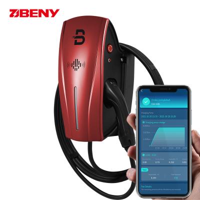 China BENY AC OCPP electronic car ev charger cable type 2 female ev charger accessories Type 2 level 2 Electric Vehicle Charger for sale