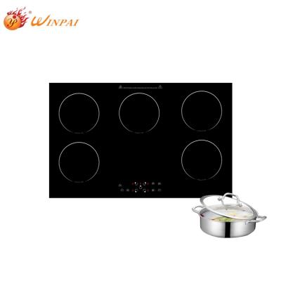 China Hotel Universal Induction Hob Cooktop Induction Stove 5 Burner Electric Induction Cooker for sale