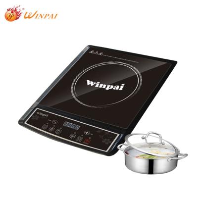 China Hotel Push Button Induction Chulha Kitchen Stove Electric Induction Cooker Table Top for sale