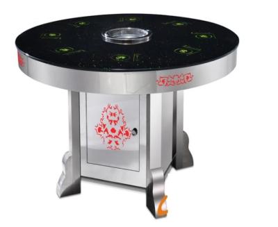 China Restaurant Table industrial single hot pot table, barbecue dining table for hotel restaurant for sale