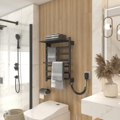 China Heater High Quality Thickened Stainless Steel OEM Service Wall Mounted Bathroom Towel Rack Electric Towel Warmer for sale