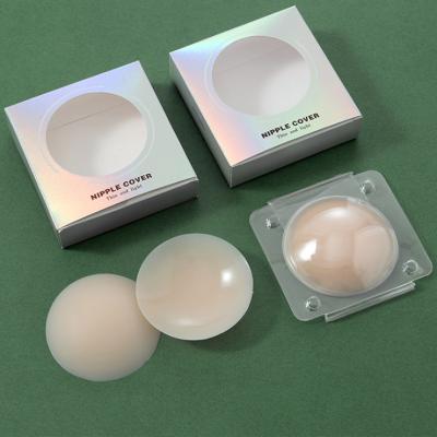 Cina Copertura senza cuciture del capezzolo silicone autoadesivo solido ultra sottile di Matte Silicone Glue Medical Grade del nuovo in vendita