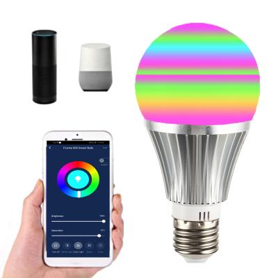 China Hotel A70 Tuya APP Control SMD LED Bulb , TDC A60 9W RGB Dimmable Dimmable Smart WIFI LED E27 Bulb Light for sale