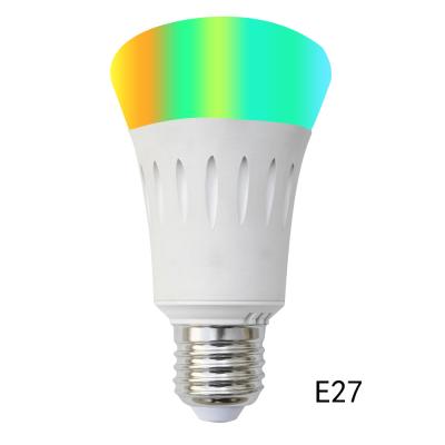 China Hotel Smart RGB WIFI Led Bulb E27 B22 E26 7W Music App Controlled Light Bulbs For Dancing Room LED Bulb for sale