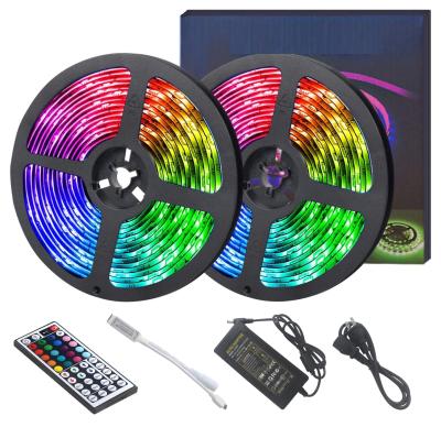 China Decoration Light 5Meters 150LEDs DC12V 5050 RGBW Smart LED Non-waterproof Flexible Mesh LED Strip IP20 BT Strip for sale