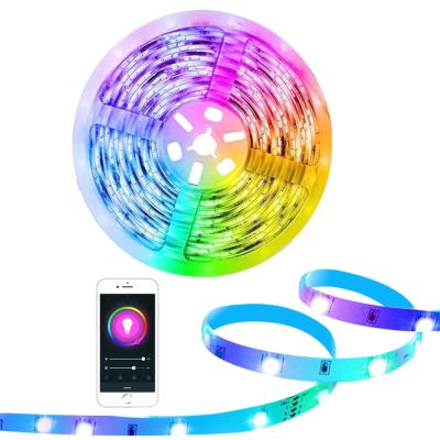 China Decoration 12V led strip lights symphony led strip 5050 RGBW multicolor flexible waterproof led strip 10m led light for sale