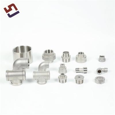 China Ningbo Suijin Shot Blasting Surface Treatment Custom Stainless Steel Pipe Fittings for sale