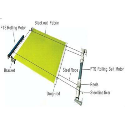 China Fantastic Venetian skylight of complete temporary stop motorized by Somfy for the roof for sale