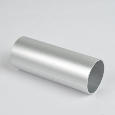 China Round Hollow Tube Roller Shade Curtain Accessories 55mm 90mm Round Grooved Tube for sale