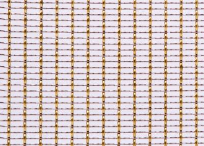 Cina Brass Wire Decorative Woven Wire Mesh Woven Metal Mesh For Furniture 36m in vendita