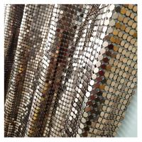 Cina Durable Metal Sequin Fabric With Customizable Wire Diameter 2-7mm in vendita