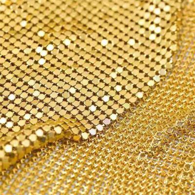 Китай Stainless Steel Oil Resistant 2-8mm Metallic Glitter Fabric продается