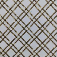China Arquitectónico de malla de alambre tejido enroscado malla de alambre de metal como barandilla se puede utilizar como seguridad interior y exterior en venta