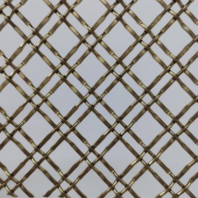 China Architectural Crimped Woven Wire Mesh Metal Wire Mesh As Railing Can Be Used As Interior & Exterior Safety en venta