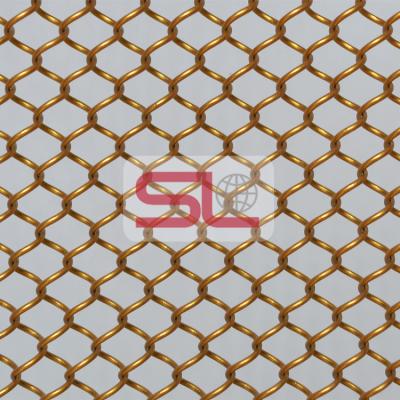 China Customizable Metal Mesh Curtains and Coil Drapery for Internal Shielding Needs for sale