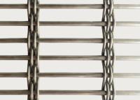 China SS 316 Plain Weave Metal Interior Furniture Decorative For Architectural Woven Wire Mesh for sale