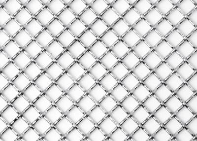 China 3×6m SGS-Verschluss-Falz-Draht-Mesh Square Stainless Steel Woven-Metallmasche zu verkaufen