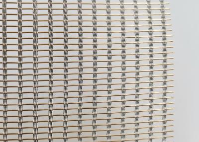 China Bespoten ISO9001 SS316 Decoratief Mesh Fabric 0.94mm Draad Mesh Glass Te koop